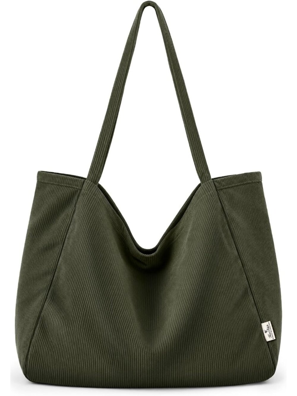 Corduroy Hobo Bags for Women, Large Slouchy Shoulder Bag, Bohemian Everyday Tote